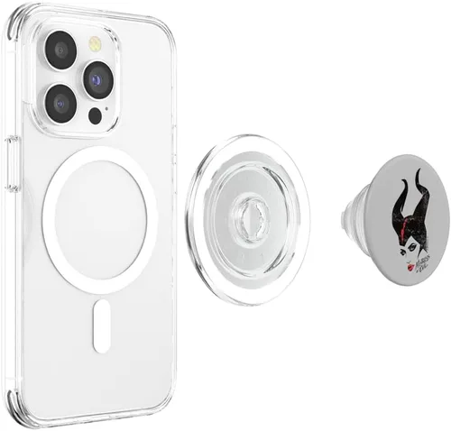 Vista 4 de Disney Maléfica Mistress Of Evil Retrato PopSockets MagSafe PopGrip para iPhone