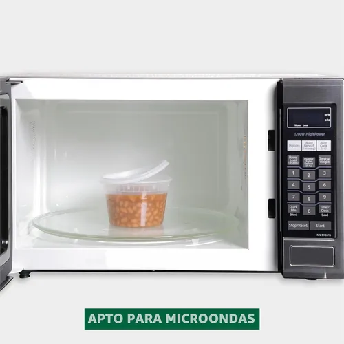 Vista 5 de Freshware Contenedores de almacenamiento de alimentos con tapas [8/16/32 oz x 20 cada uno, 60 juegos] recipientes para delicatessen, aptos