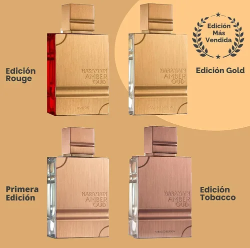 Vista 4 de Al Haramain Amber Oud Rouge - Eau de Parfum en espray unisex, 2 onzas