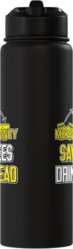 Vista 2 de Bees Honey Mead - Mead Making Brew Mead Stainless Steel Insulated Water Bottle