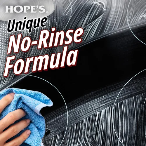 Vista 2 de HOPE'S Limpiador perfecto para placas de cocción de vidrio y cerámica, de acción rápida y elimina las manchas quemadas del vidrio de cerámica con su