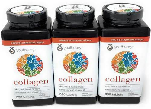 Vista 6 de Youtheory Collagen Plus Biotina, 390 tabletas (paquete de 4)