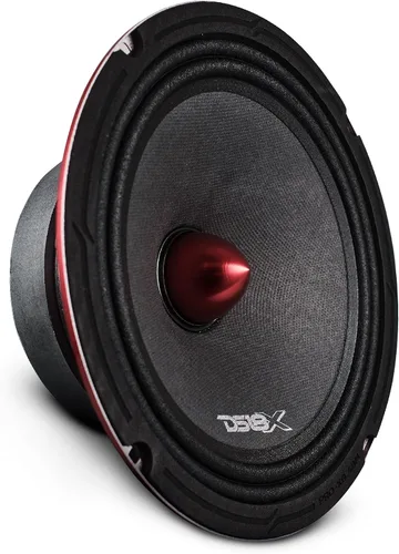 Vista 13 de Altavoz DS18 PRO de rango medio, cúpula en compresión de aluminio roja, altavoces de puerta de audio de alta calidad para auto o camión sistema