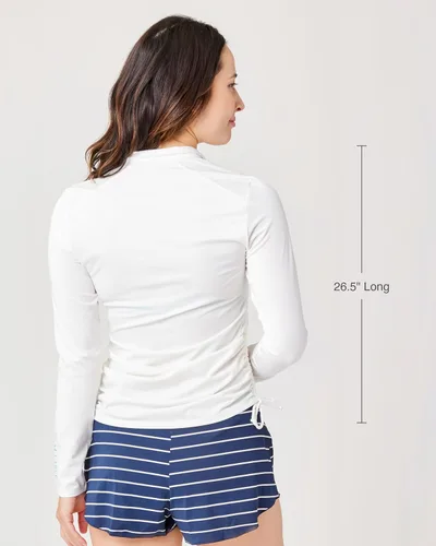 Vista 2 de Carve Designs Rashguard Cruz para mujer Nube