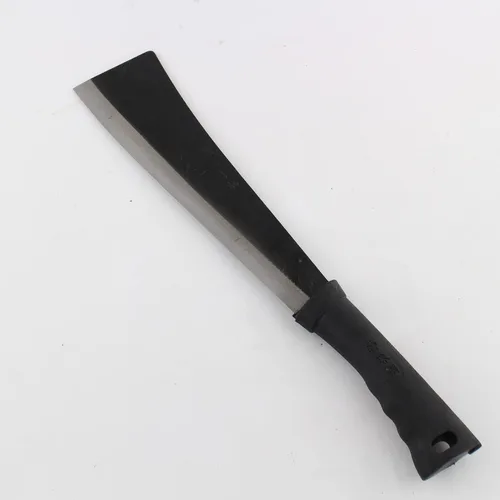 Vista 3 de Cuchillo de caza, cuchillo de carpintería al aire libre, machete de granja, cuchillo de corte de árboles. Cortar, cavar. Bueno para pesca, caza