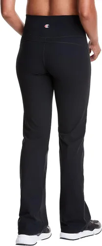 Vista 2 de Champion Leggings acampanados para mujer, suaves al tacto, absorben la humedad, pantalones acampanados para mujer, 31.5 pulgadas