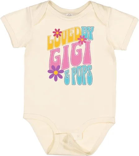 Vista 9 de inktastic Gigi and Pops Love Me - Body de bebé para nieta