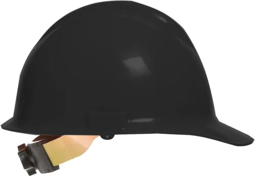 Vista 2 de Bullard Casco de seguridad estilo gorra S30 de 3 costillas con suspensión de trinquete de 6 puntos y almohadilla de algodón para cejas