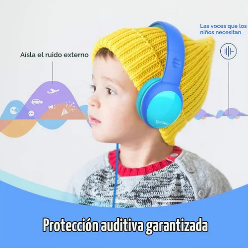 Vista 5 de E61V - Auriculares con cable con diseño de orejas de gato