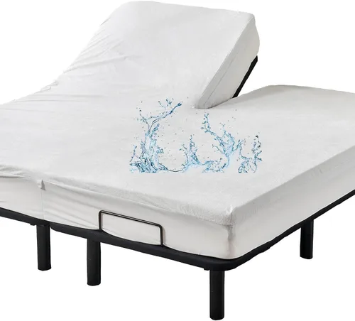 Vista 10 de Protector de colchón impermeable para litera de RV de 30 x 75 pulgadas para cama individual estrecha o colchón de caravana, suave y silencioso