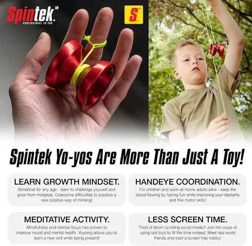 Vista 6 de REVLO Un yoyo profesional de alta gama El Yo Yo para adultos con cuerda profesional incluida Cambia fácilmente entre Yoyoing sensible