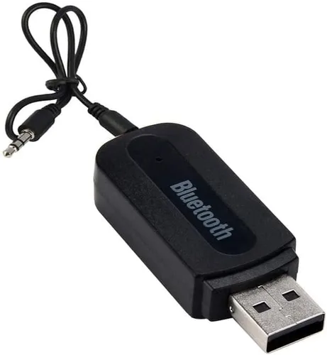 Vista 3 de USB 2.1 inalámbrico Bluetooth 0.138 in AUX audio estéreo música coche receptor adaptador PC