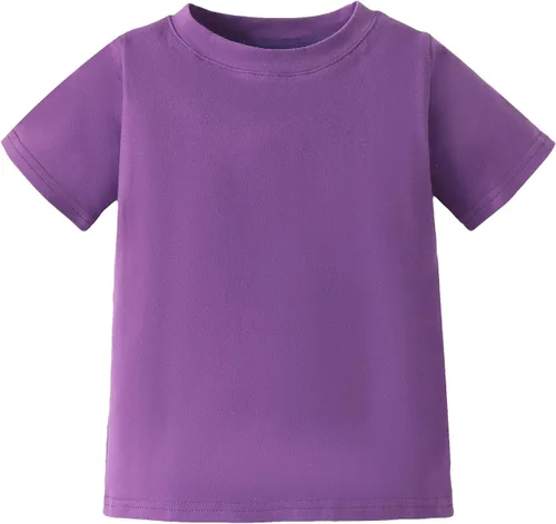Vista 11 de Magic Park 6M-14Y Camiseta de manga corta y larga para bebés, camiseta de manga larga para niños, camisetas de color sólido para niños y niñas