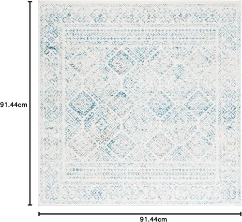 Vista 85 de Safavieh - Alfombra decorativa de la colección Tulum, modelo TUL264F, estilo marroquí, bohemio y desgastado, no suelta pelusa, para sala, vestíbulo