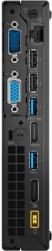 Vista 3 de Lenovo ThinkCentre M920q Tiny Desktop, Intel 6 Core i5-8500T, 16 GB de RAM, SSD NVME de 256 GB, HDMI, DisplayPort, WiFi, Bluetooth, teclado