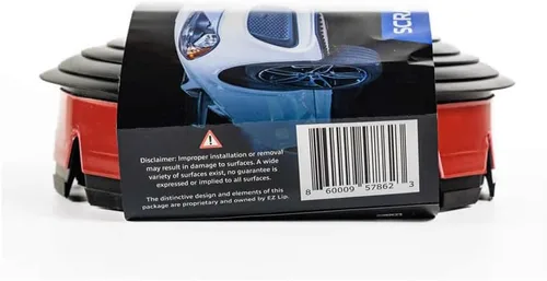 Vista 2 de EZ Lip – Protector de rayado original universal de 8.0 pies para parachoques delantero con placa deslizante de armadura