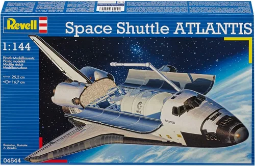 Vista 2 de Revell Alemania 04544 Transbordador espacial Atlantis Modelo Kit