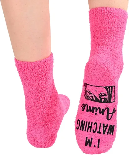 Vista 5 de HAPPYPOP Calcetines divertidos para mujeres, enfermeras, doctoras, abogadas, cirujanos plásticos con cáncer, regalos divertidos para sobrevivientes