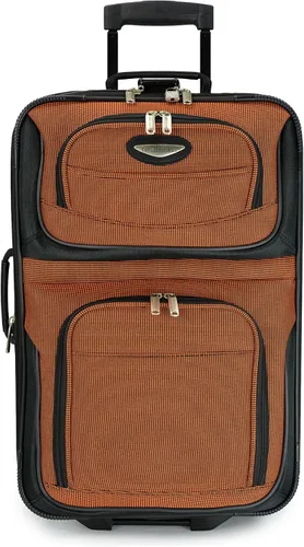Vista 2 de Travel Select Amsterdam - Equipaje vertical y expansible con ruedas, Naranja