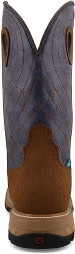 Vista 5 de Twisted X Men's 12" Pull On Soft Toe Western Work Boot Western Boot