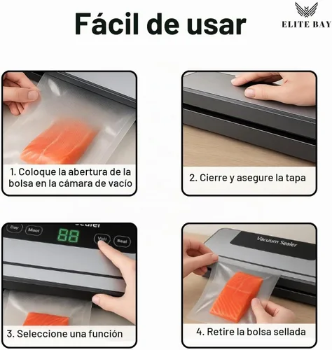 Vista 8 de Máquina selladora al vacío para alimentos