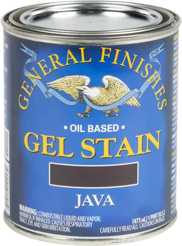 Vista 50 de General Finishes - Tinte en gel Java