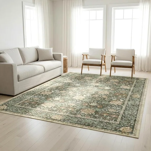 Vista 76 de Gertmenian Alfombra de Área Interior Boho Decoración del Hogar para Entrada, Dormitorio, Sala de Estar, Oficina, Cocina Alfombras de Acento