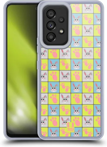 Vista 10 de Head Case Designs Bear Animal Board Patterns Gel Case [Military Grade Protection] Compatible with Samsung Galaxy A53 5G (2022)