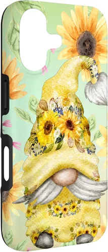 Vista 3 de Sunflower Gnome for Garden Mom Hippies Cute Summer Pattern Case for iPhone 17