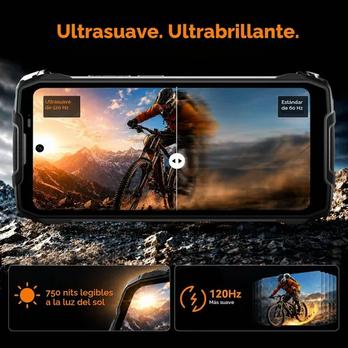 Vista 4 de Blackview BL7000 Pro 5G Smartphone resistente con Android 16, 32GB+256GB Negro