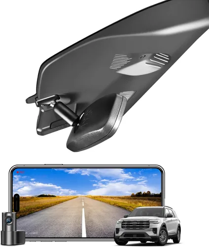 Vista 15 de Mangoal Cámara de tablero 4K para Ford Explorer U625 2020-2024 (modelo A)
