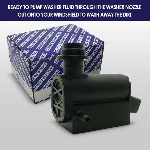 Vista 7 de 201525-232316E Bomba de limpiaparabrisas con arandela - Motor de arandela compatible con Hyundai, Kia - Reemplaza OEM #: 98510-1C100, 98510-26100