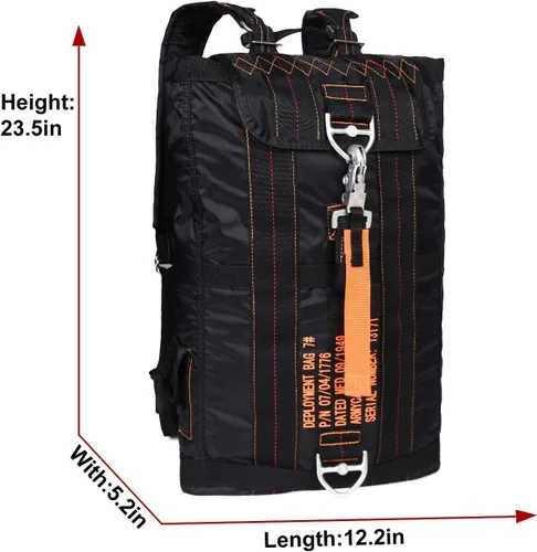 Vista 2 de HYKING AIR FORCE - Mochila táctica de paracaídas con hebilla de paracaídas