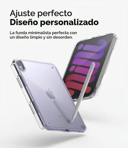 Vista 3 de Ringke Fusion [Prevención de sobrecargas] Compatible con iPad mini 6