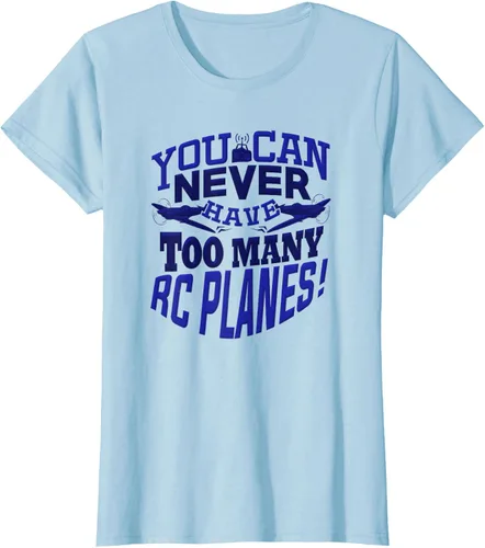 Vista 17 de RC Plane You Can Never Have Too Many RC Aviones Hobby Lover - Camiseta, gris, S