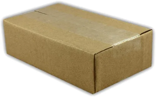 Vista 4 de EcoSwift 30 cajas de embalaje de la cartulina acanalada 8x5x4 que envían por correo los cartones móviles de la caja de envío