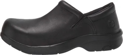 Vista 8 de Timberland PRO Zuecos de trabajo Newbury ESD sin cordones para mujer, Negro