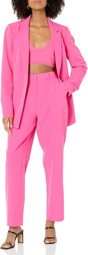 Vista 3 de The Drop Abby Pantalón frontal plano para mujer