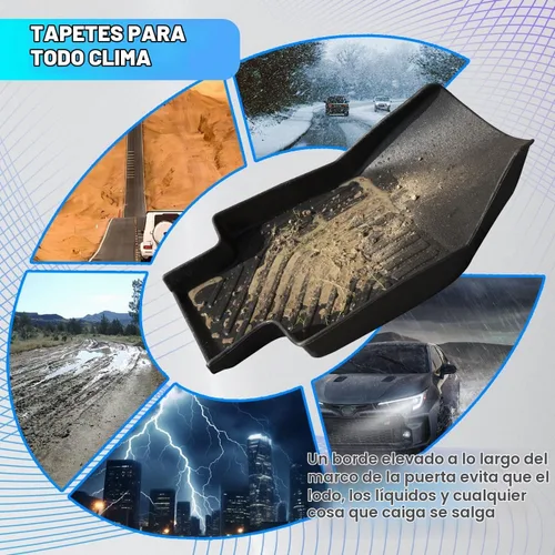 Vista 8 de orealtrend Alfombrillas Negras para Piso Forros de Repuesto para Explorer 7 Asientos 2015-2019 Resistente Todo Clima Protector Delantero y Trasero