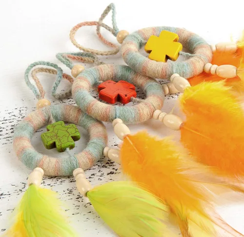 Vista 5 de 20 anillos de metal para atrapasueños, círculo, corazón, luna, macramé, atrapasueños, anillos para manualidades, coronas de boda, decoración