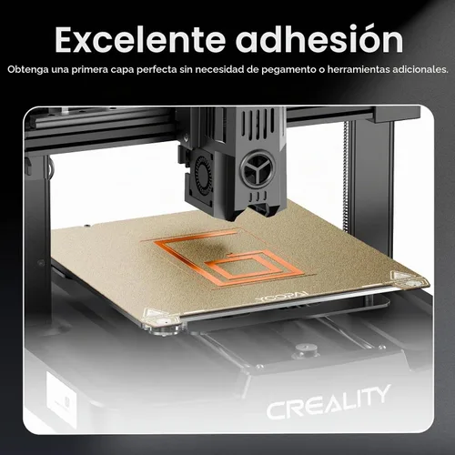 Vista 3 de YOOPAI - Hoja de doble cara PEI + PEO y placa de construcción magnética flexible, plataforma de cama para impresora 3D de 235 x 235 mm para Creality