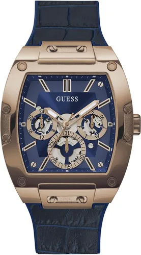 Vista 19 de Guess Men's GW0G Series Analog Trend Watch Polycarbonate Case Silicone Bracelet 50M Water Resistance
