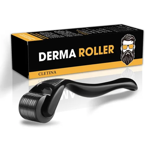 Vista 9 de Rodillo Derma de titanio 540 de 0.010 in - Microneedle Micro aguja rodillo para hombres y mujeres uso doméstico - Microneedle Roller Microneedle