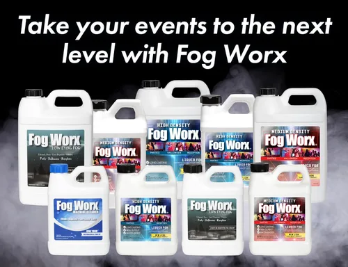 Vista 8 de FogWorx Fog Juice - 1 galón de líquido de niebla orgánico (128 onzas) - Densidad media, alto rendimiento, larga duración líquido para máquina