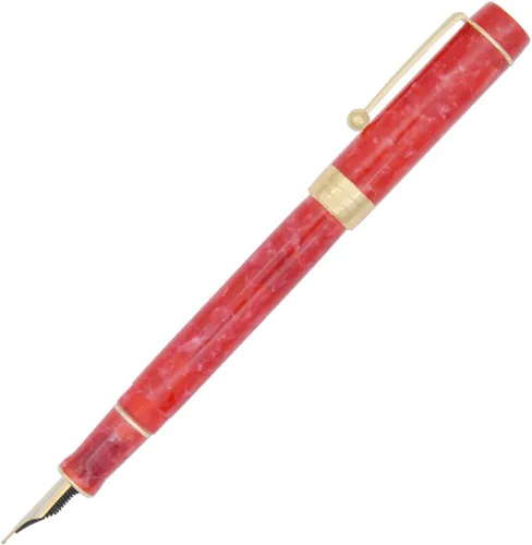 Vista 10 de Gullor Pluma estilográfica ligera en caja de regalo, incluye convertidor, barril de resina, color A