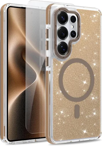 Vista 104 de Funda magnética para Google Pixel 10 Pro XL [compatible con Magsafe] [bonito diseño fluorescente de moda] a prueba de golpes, delgada, translúcida