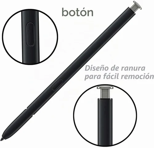 Vista 2 de S23 Ultra S Pen - Lápiz capacitivo para Samsung Galaxy S23 Ultra 5G, color Crema