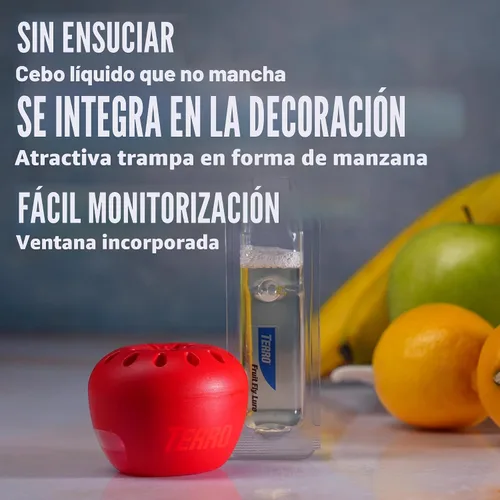 Vista 3 de Trampa para moscas de fruta Terro, paquete de 4