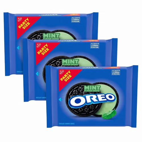 Vista 18 de OREO Galletas sándwich de bollo de canela, edición limitada, 10.68 onzas