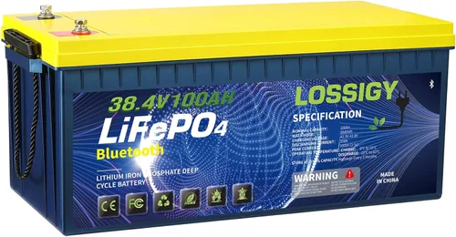 Vista 8 de LOSSIGY Batería de litio de 36V para carrito de golf con cargador y monitor de 25A, kit de conversión de 36 voltios para carrito de golf, perfecto